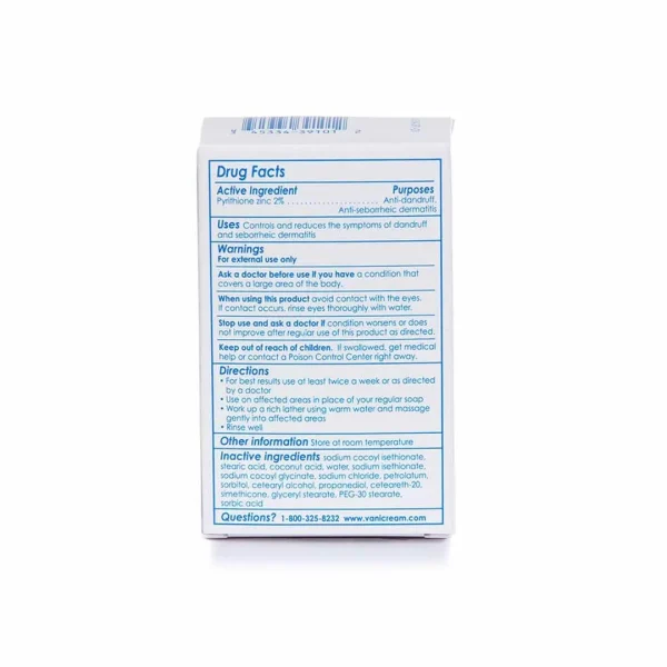 Vanicream Z-Bar Medicated Cleansing Bar - Image 3